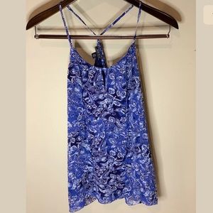 Lucky Brand Sleeveless Spaghetti Strap Blouse XS